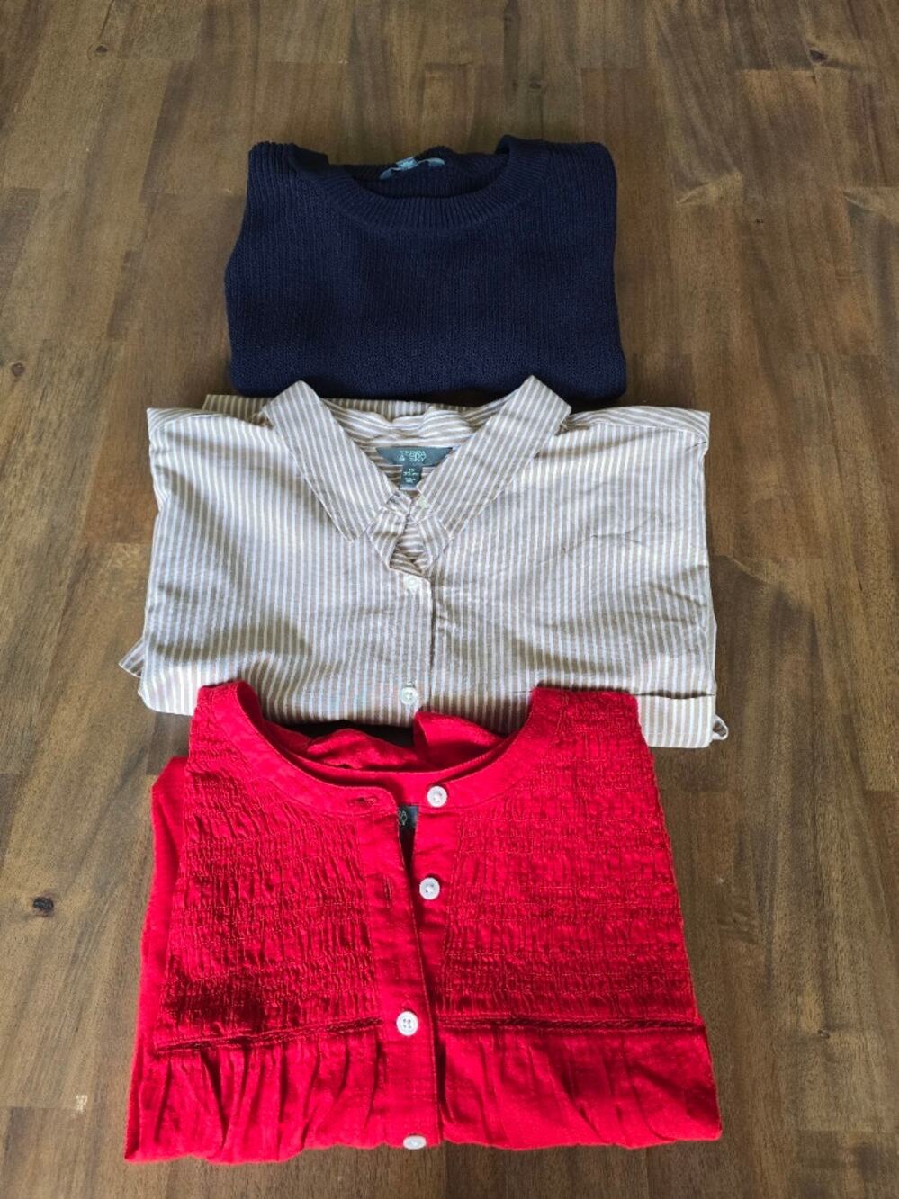 Terra & Sky Women’s Bundle Size 3XL (24W-26W) Lot of 3 Tops
